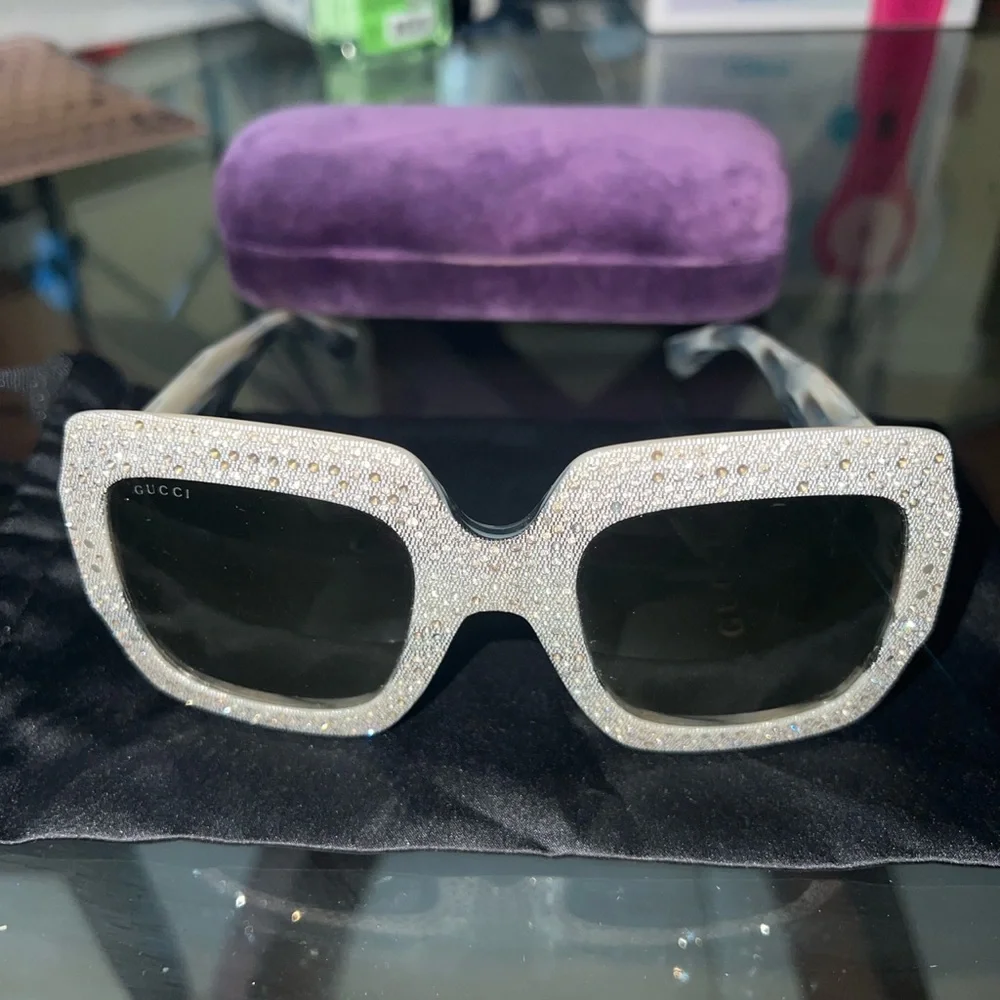Authentic Gucci Bling sunglasses